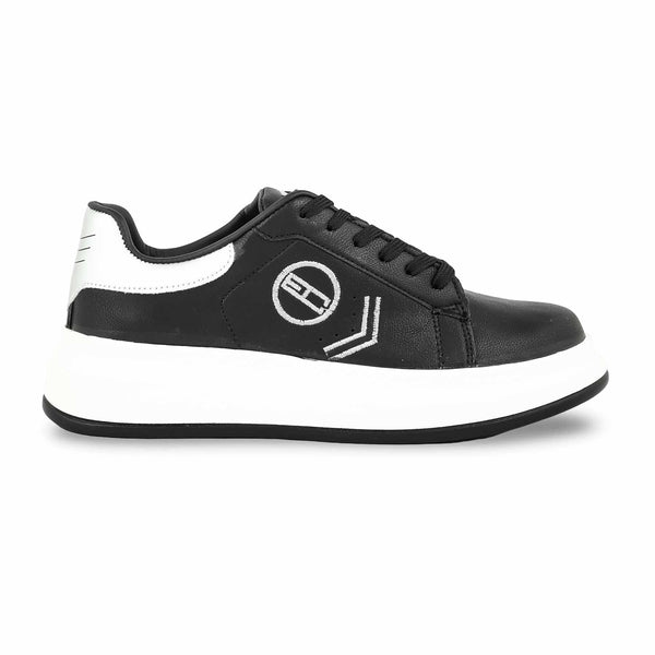 Black Casual Sneaker For Ladies AT7428