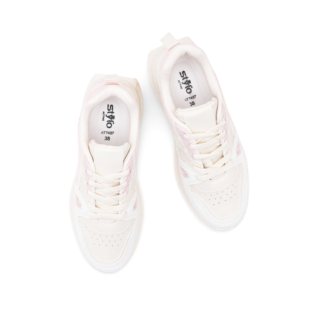Pink Casual Sneaker For Ladies AT7437