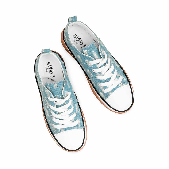Blue Casual Women Sneaker AT7439