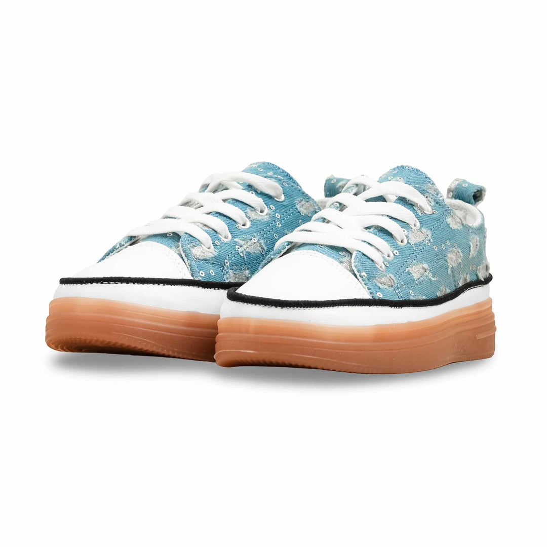 Blue Casual Women Sneaker AT7439