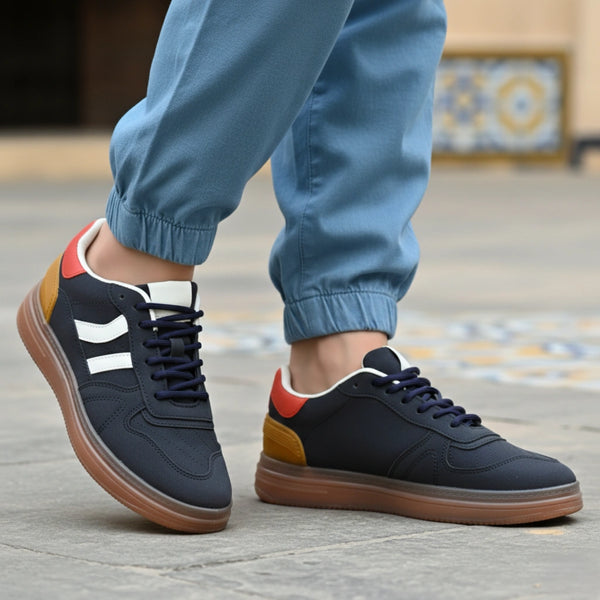 Navy Casual Sneaker For Women AT7441