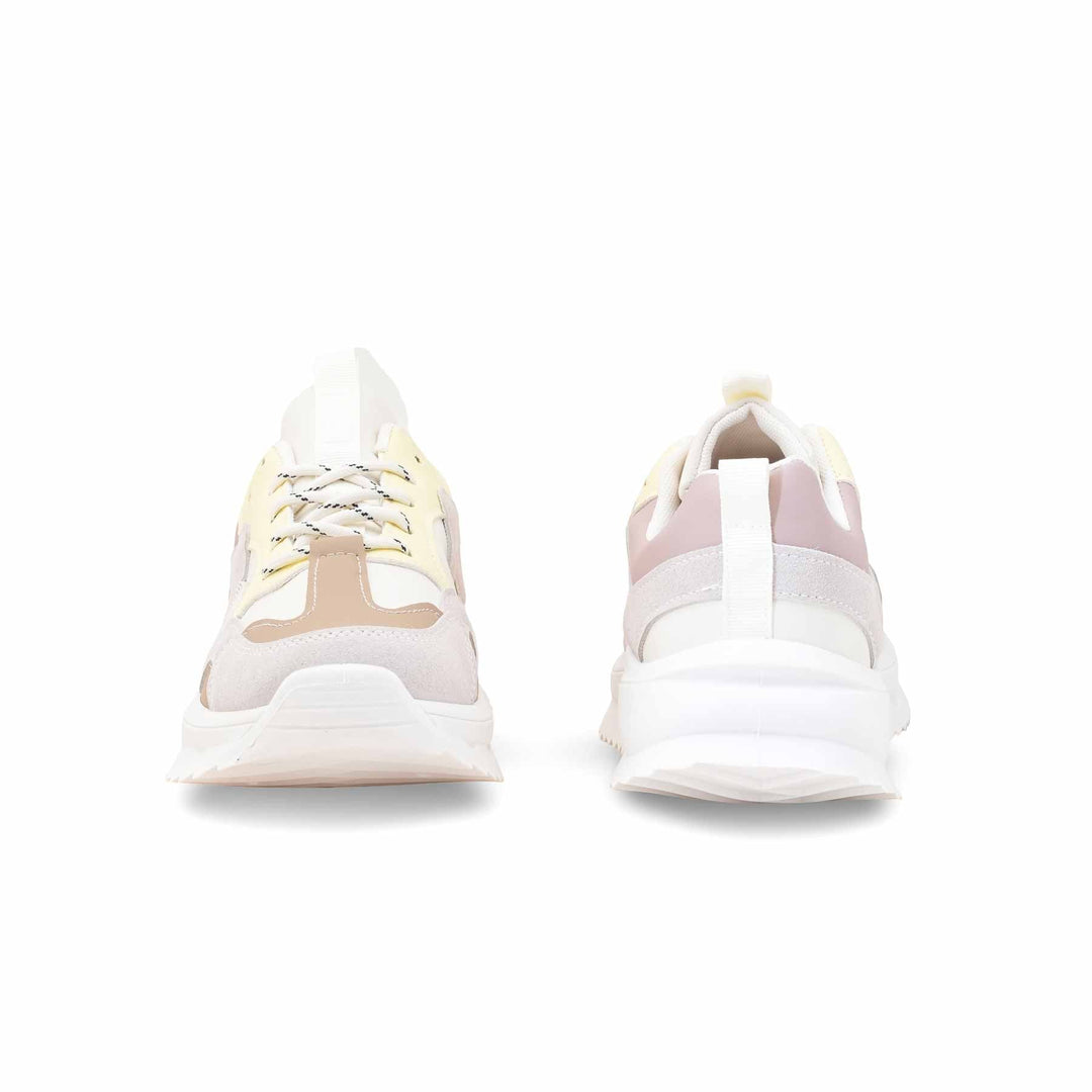 Beige Sneaker For Ladies AT7443