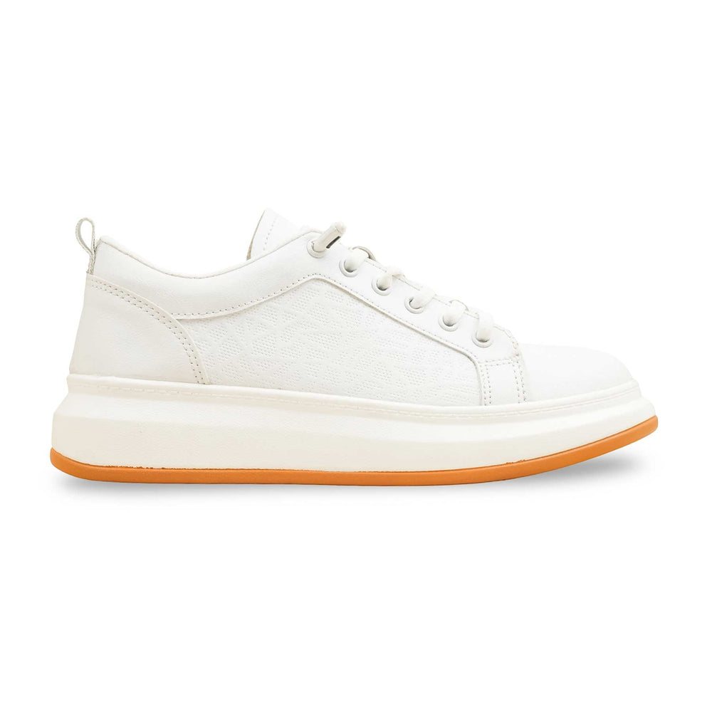 White Casual Sneaker For Women AT7444