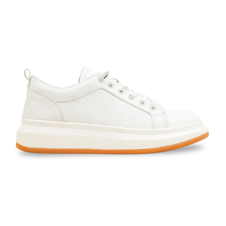 White Casual Sneaker For Women AT7444