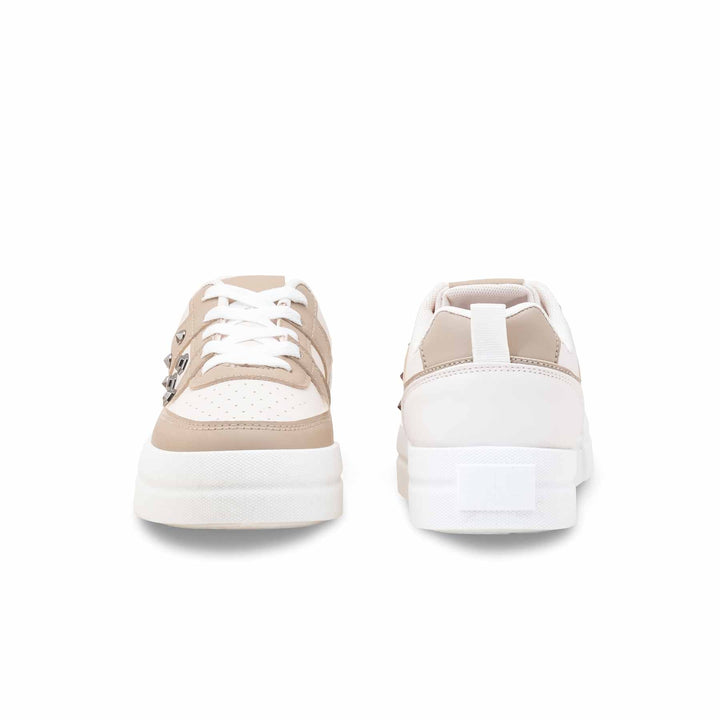 Beige Casual Sneaker For Women AT7445