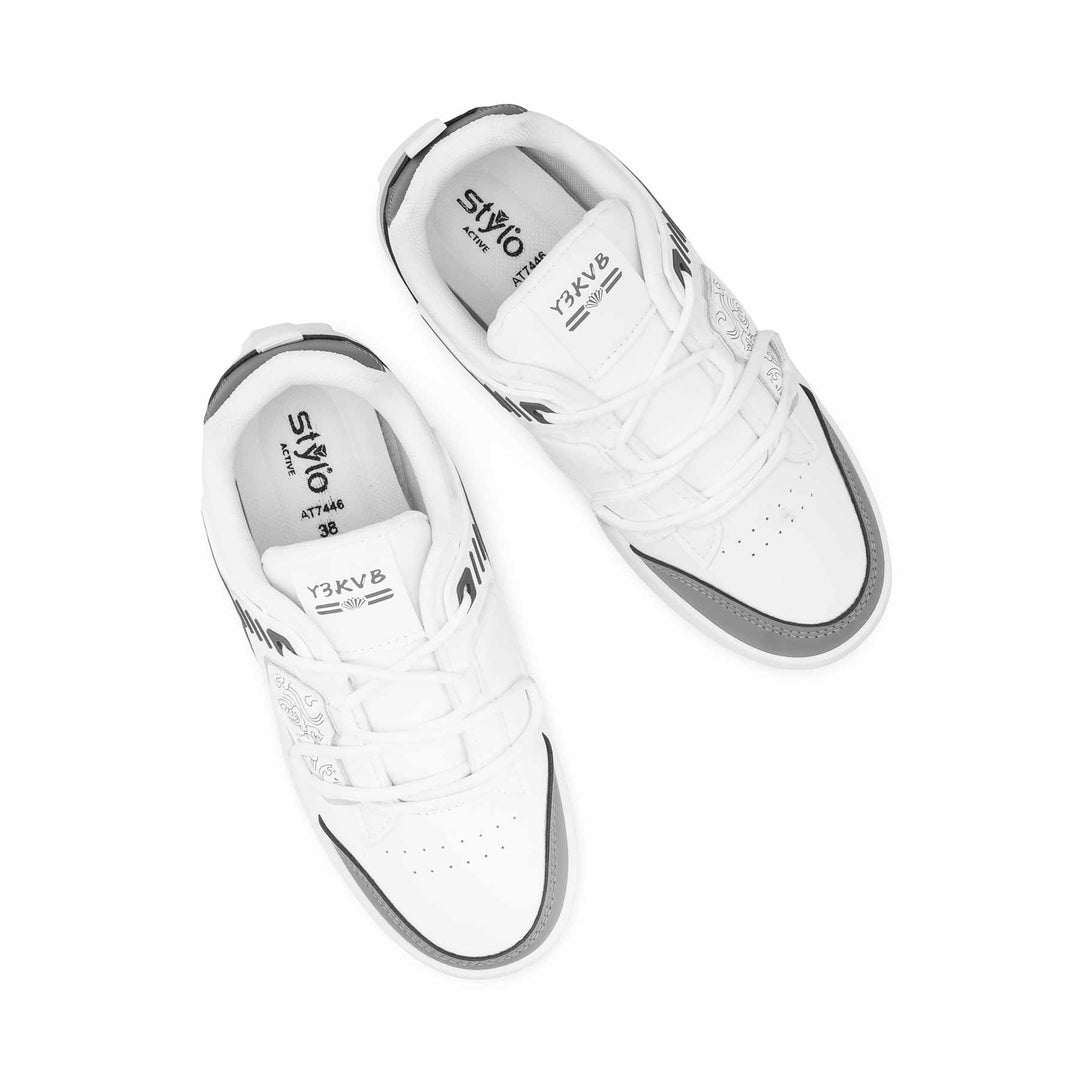 Grey Causal Sneaker For Women AT7446