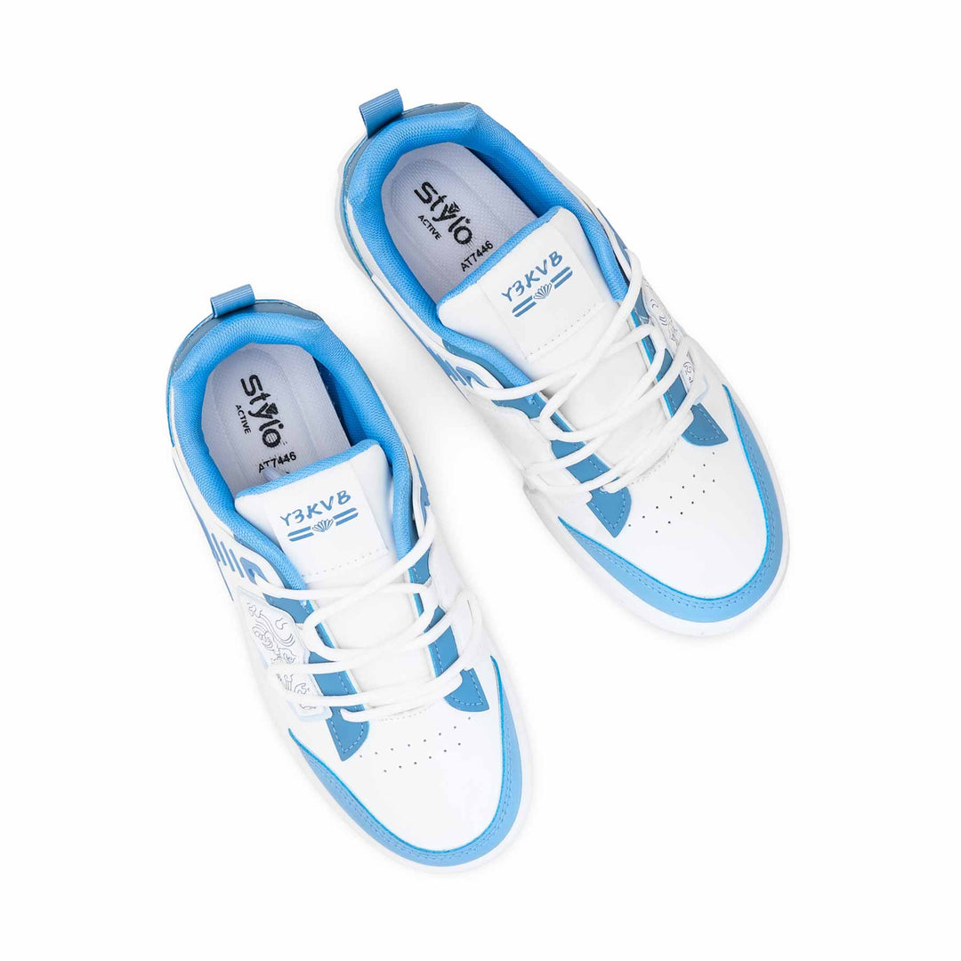 Sky Blue Causal Sneaker For Women AT7446