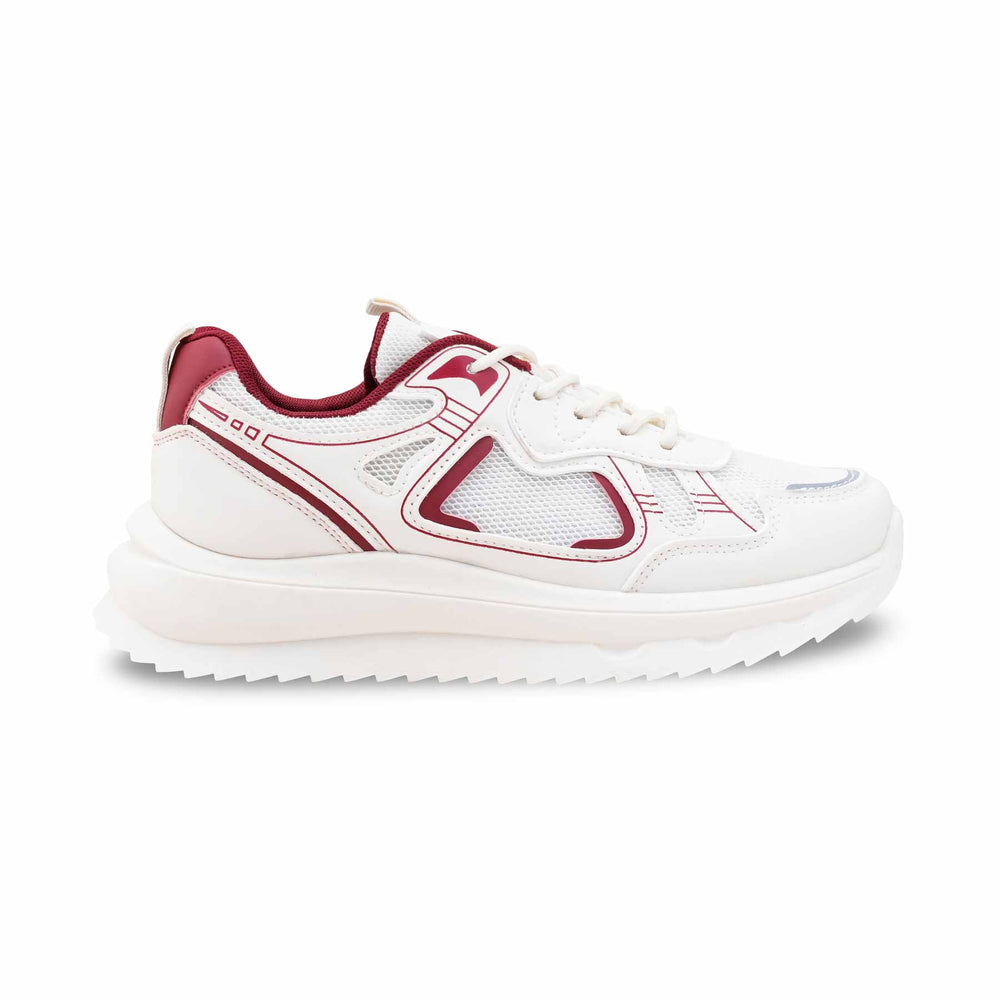 Red Casual Sneaker For Ladies AT7447