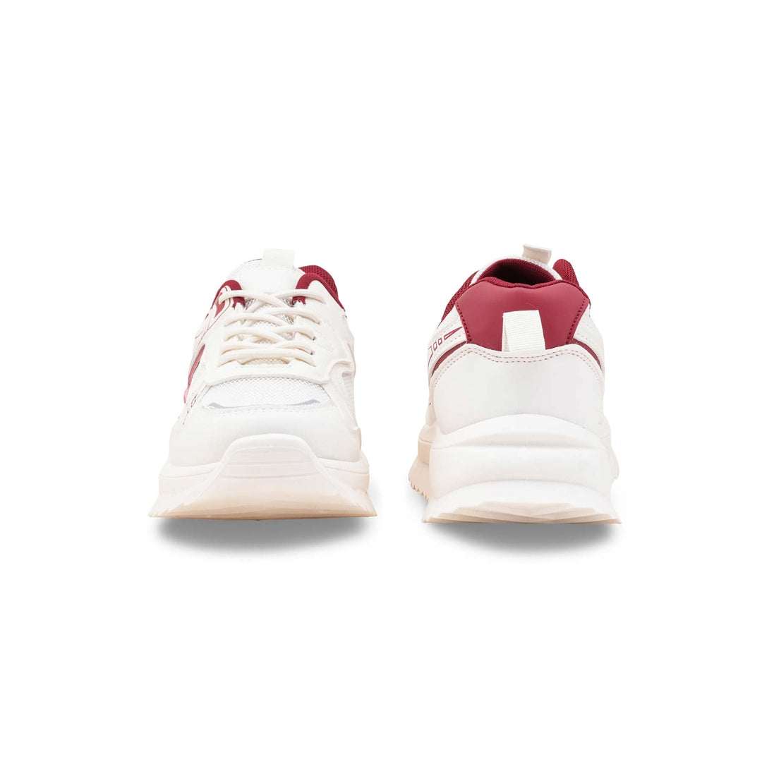 Red Casual Sneaker For Ladies AT7447
