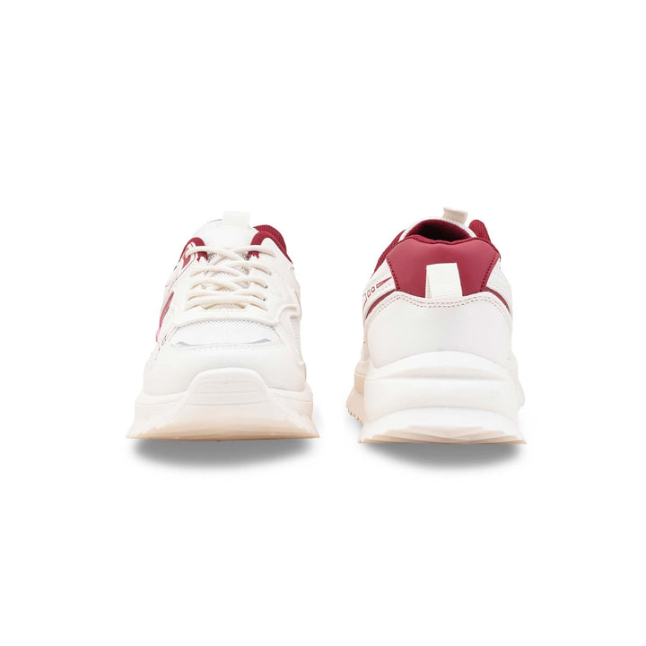 Red Casual Sneaker For Ladies AT7447