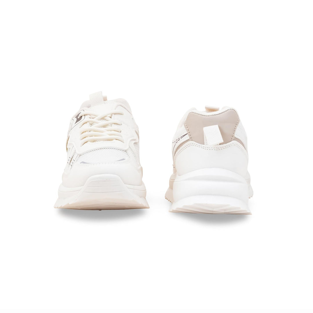 Beige Casual Sneaker For Ladies AT7447