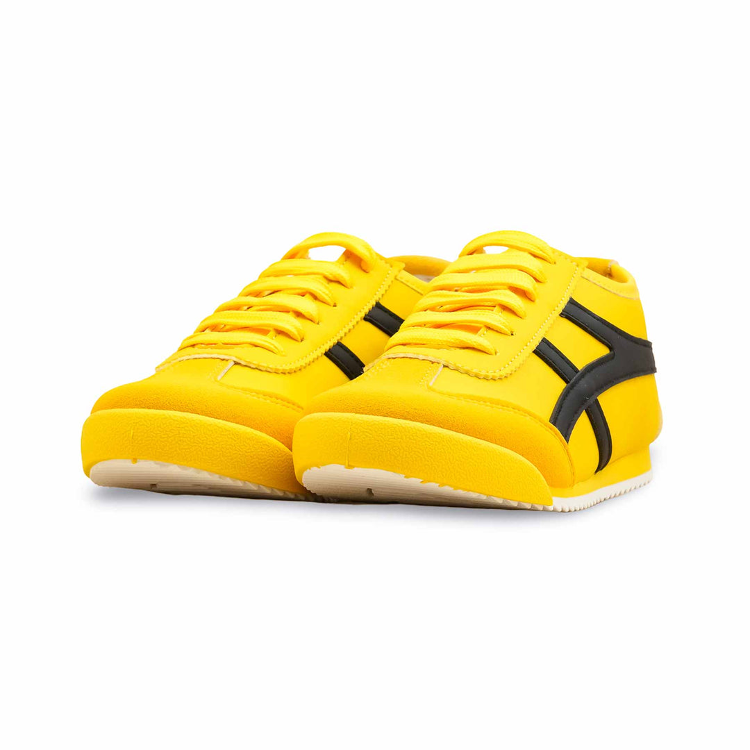 Yellow Casual Sneaker For Women AT7454