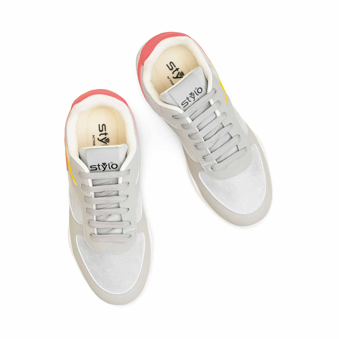 Grey Casual Sneaker For Women AT7455