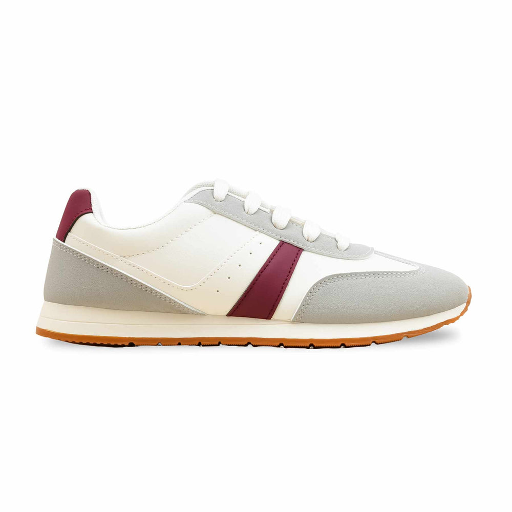 White Casual Sneaker For Women AT7457