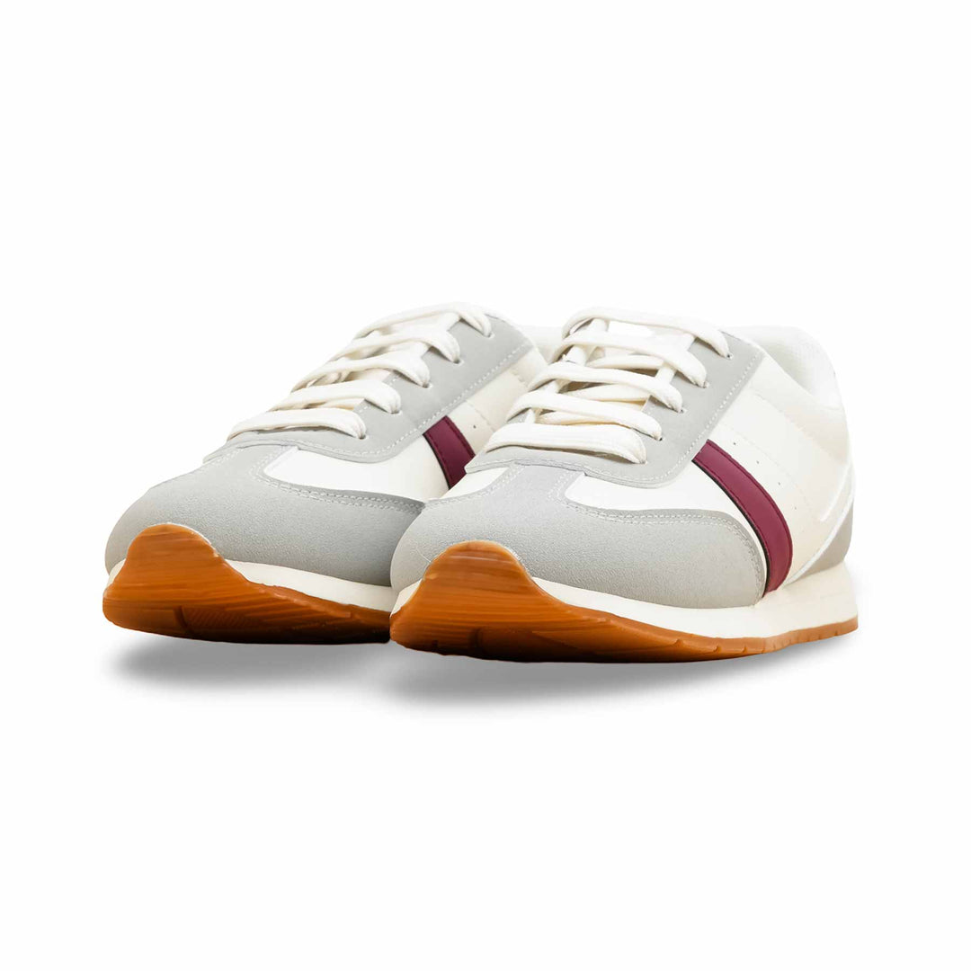 White Casual Sneaker For Women AT7457