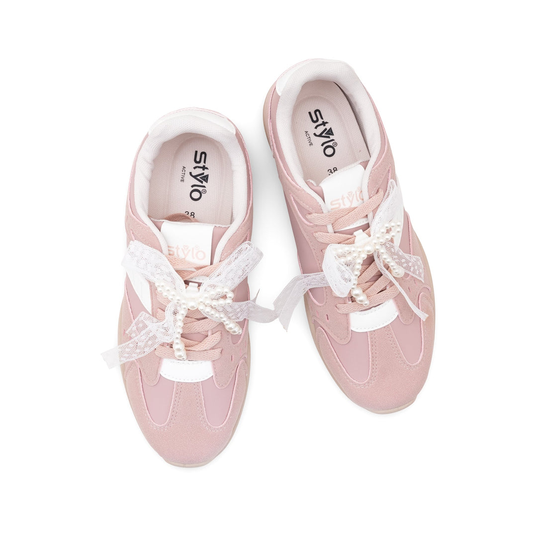Pink Casual Sneaker For Ladies AT7458