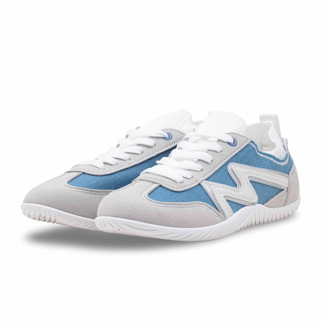 Sky Blue Casual Sneaker For Ladies AT7459