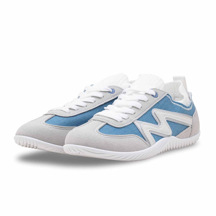 Sky Blue Casual Sneaker For Ladies AT7459