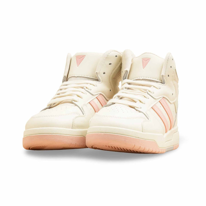 Beige Casual Sneaker For Women AT7461