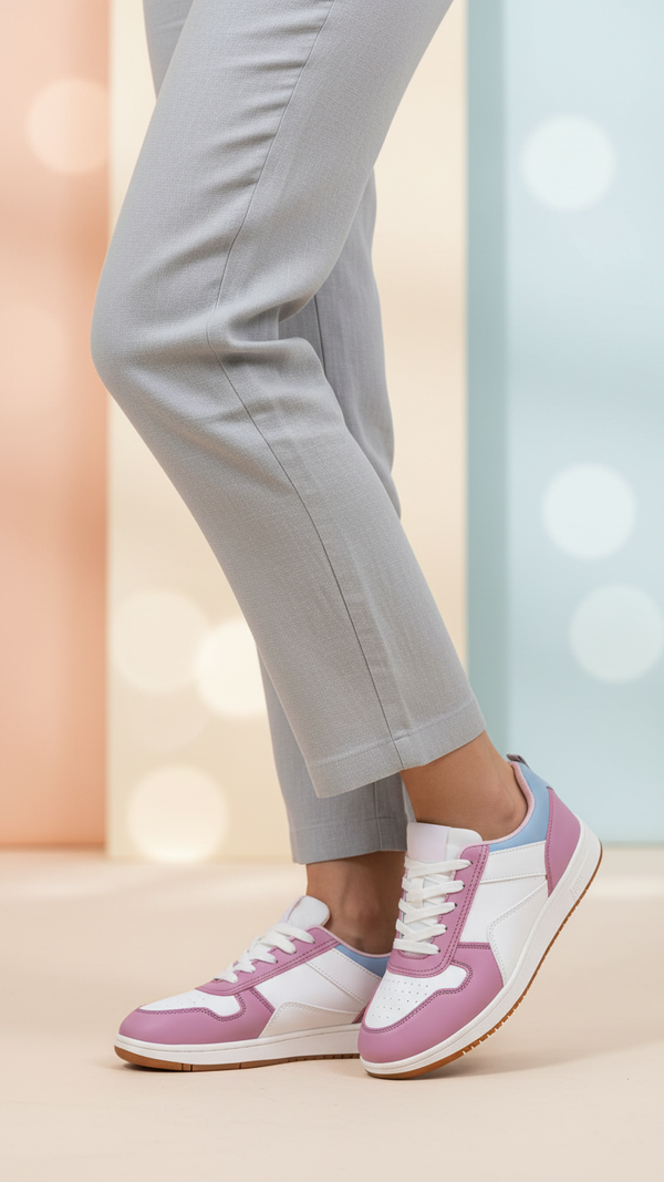 Pink Athleisure Sneaker For Ladies AT7462