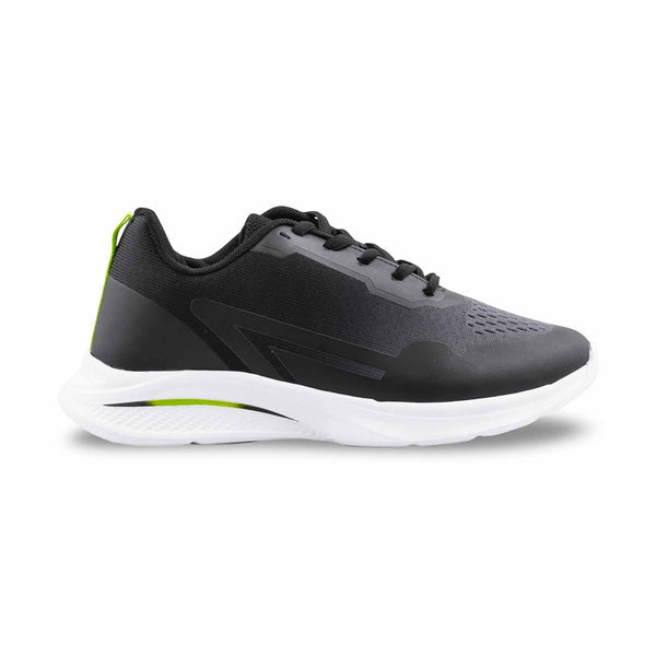 Black Athleisure Sneaker For Ladies AT7464