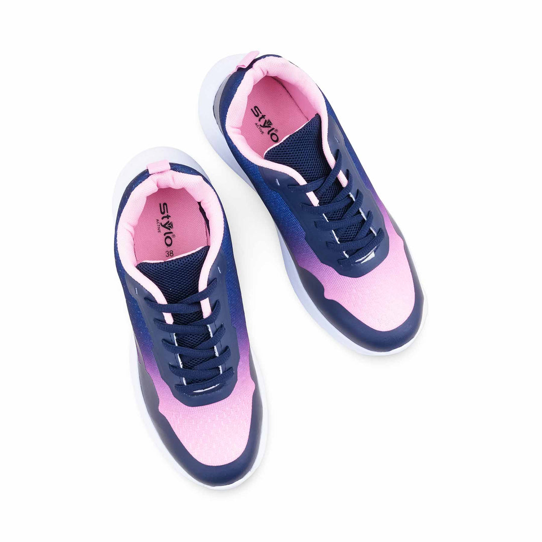 Blue Athleisure Sneaker For Ladies AT7464