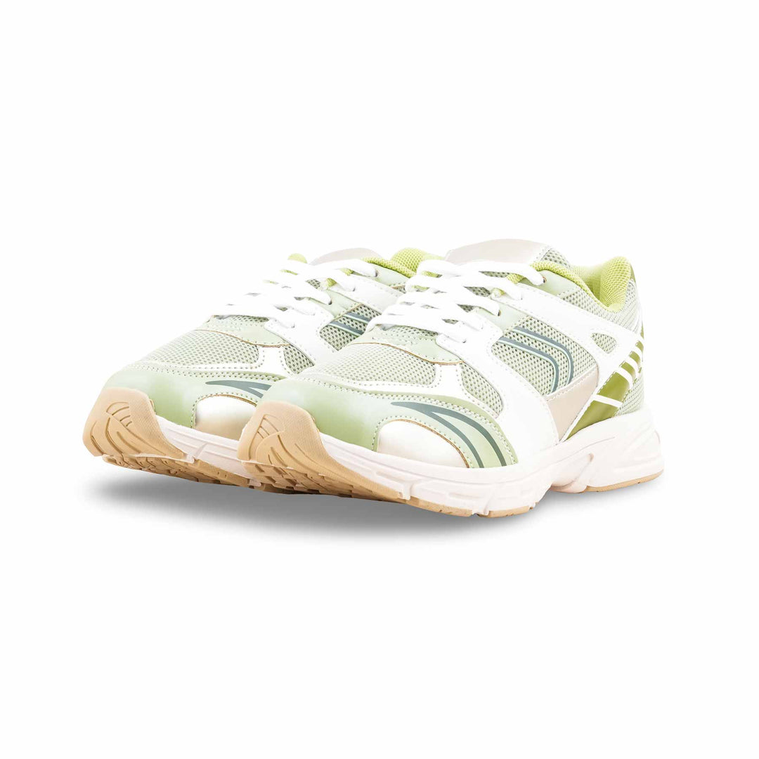 Green Athleisure Sneaker For Ladies AT7465