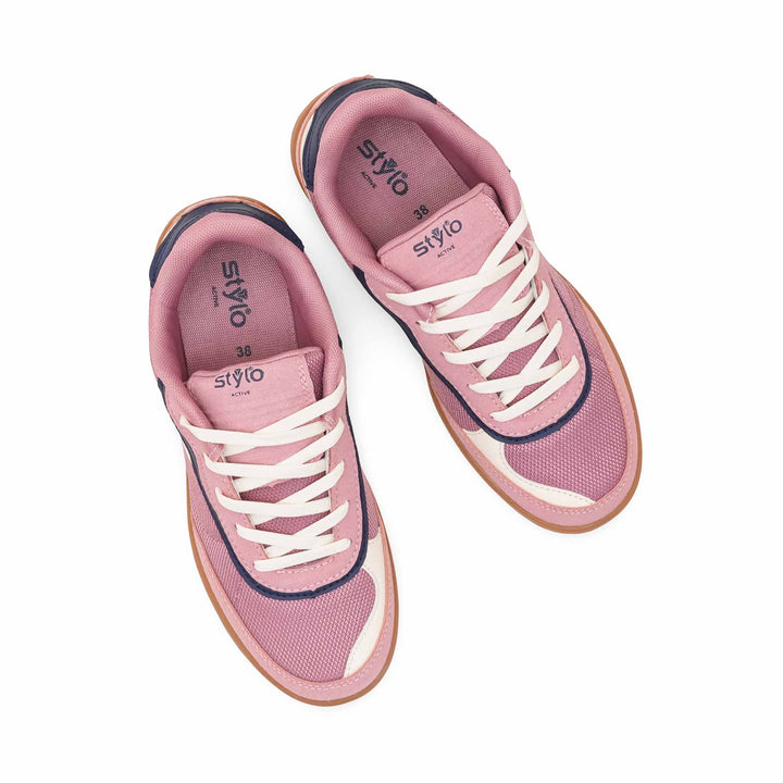 Pink Casual Sneaker For Ladies AT7466