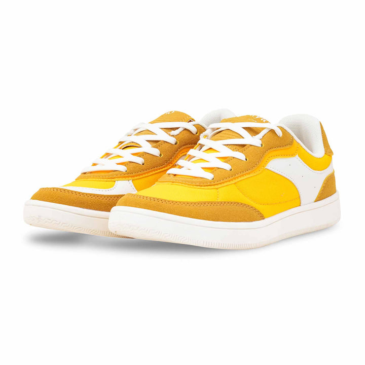Yellow Casual Sneaker For Ladies AT7466
