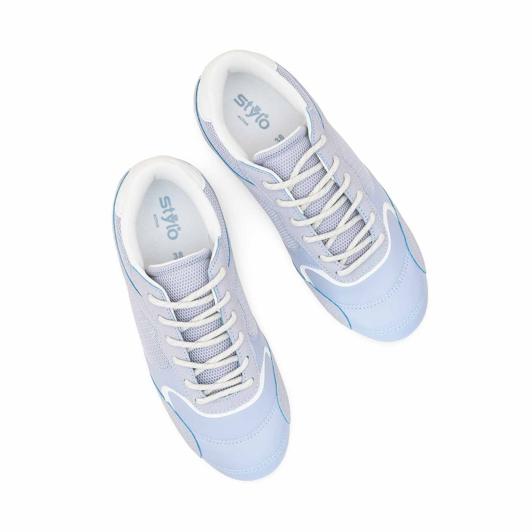 Sky Blue Casual Sneaker For Ladies AT7467