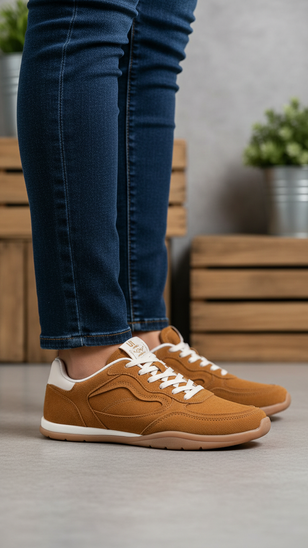 Mustard Casual Sneaker For Ladies AT7469