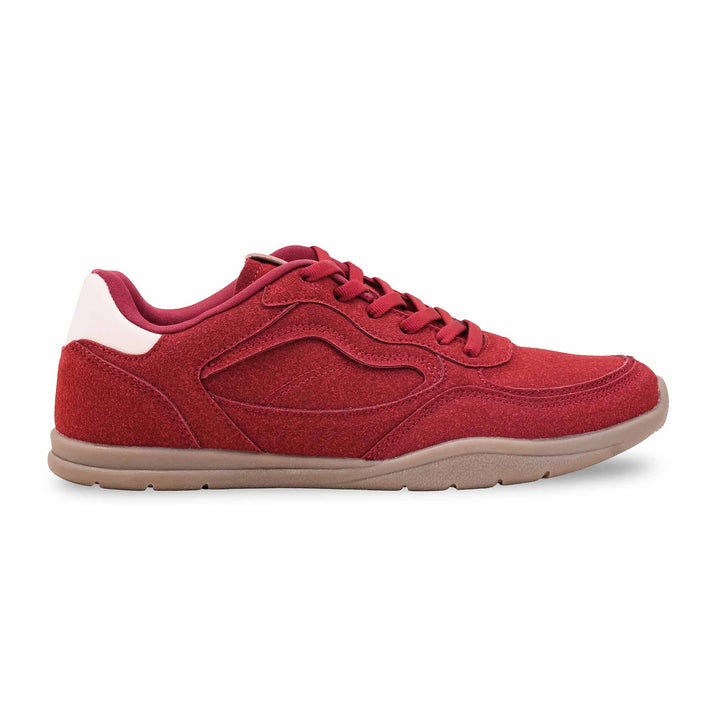 Maroon Casual Sneaker For Ladies AT7469