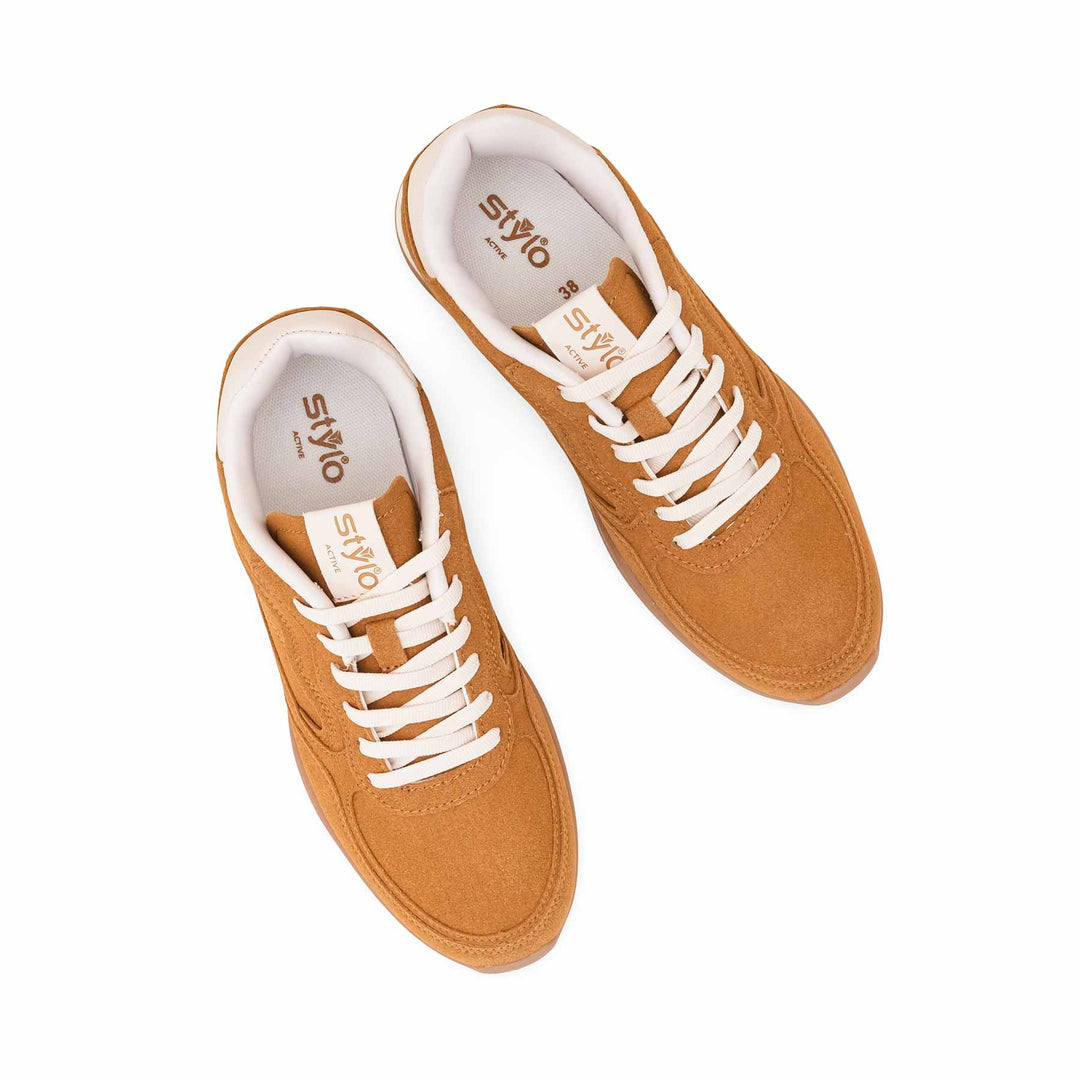 Mustard Casual Sneaker For Ladies AT7469