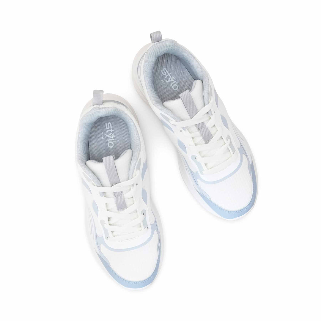 Sky Blue Casual Sneaker For Ladies AT7470
