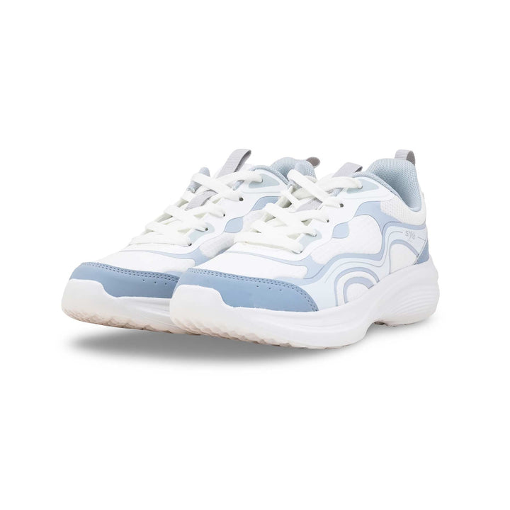 Sky Blue Casual Sneaker For Ladies AT7470