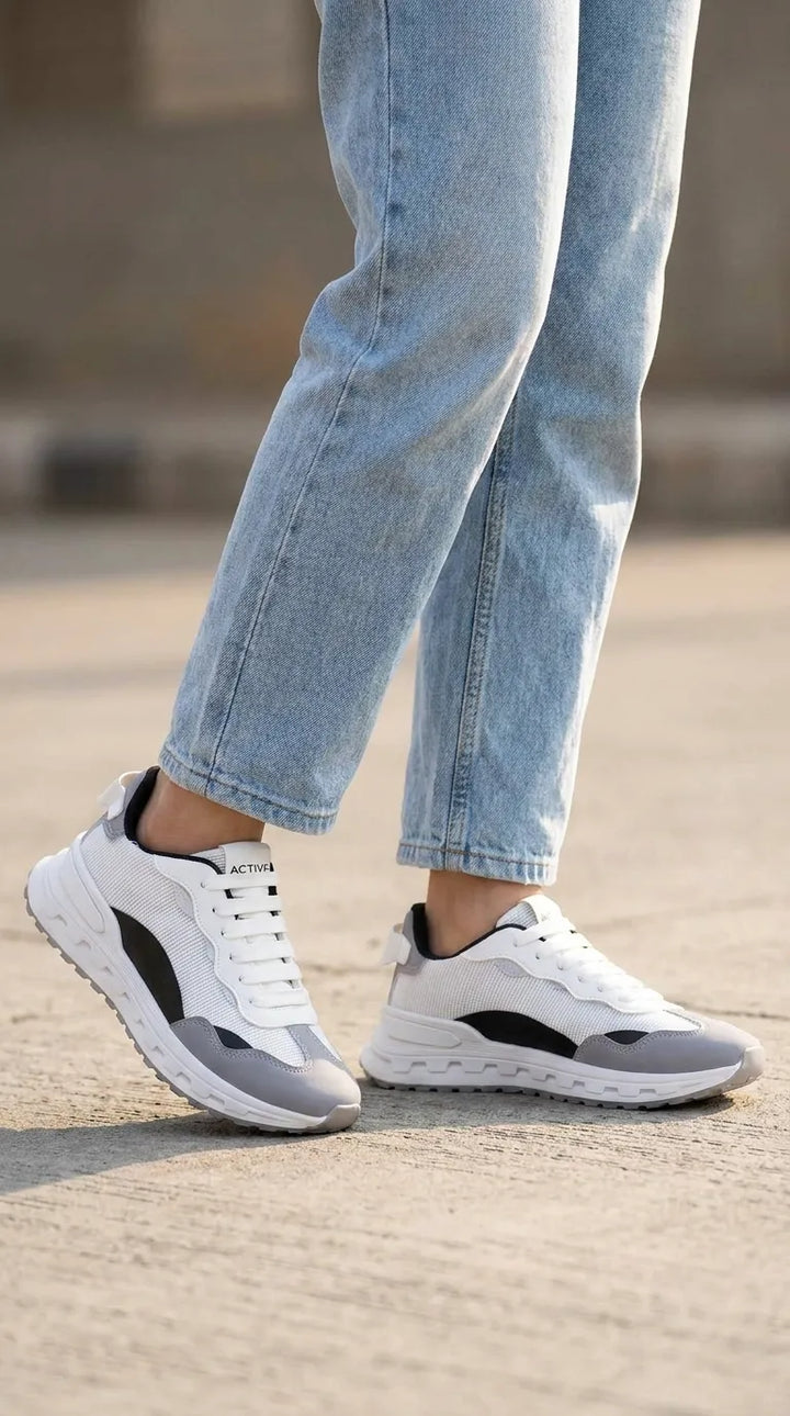 Grey Casual Sneaker For Women AT7472