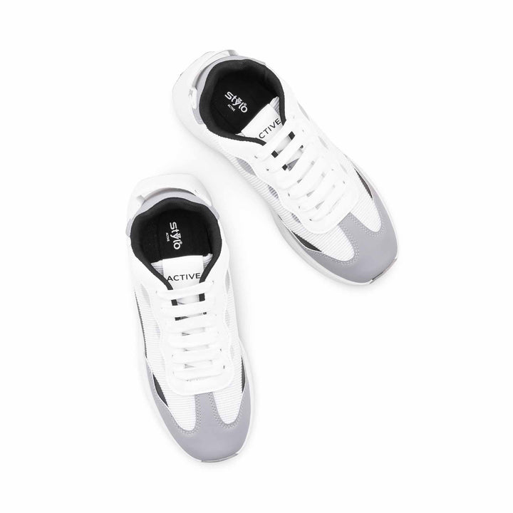 Grey Casual Sneaker For Women AT7472