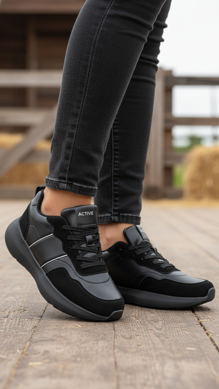Black Casual Sneaker AT7475