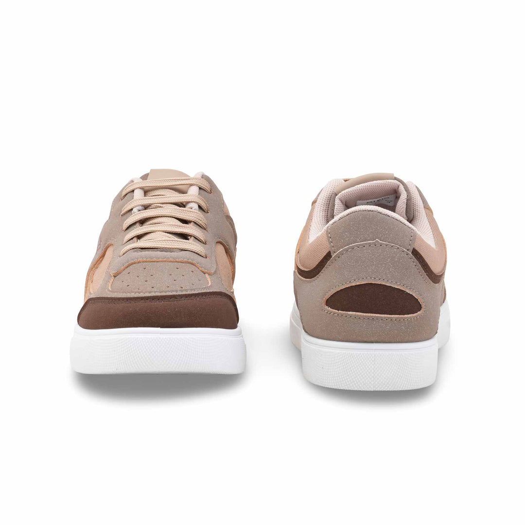 Beige Casual Sneaker for Ladies AT7476