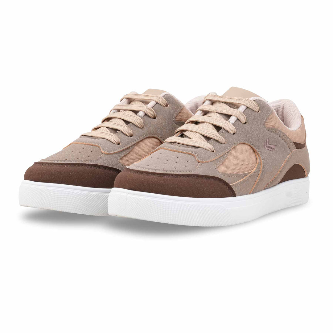 Beige Casual Sneaker for Ladies AT7476