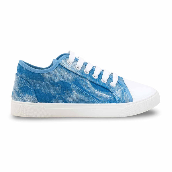 Sky Blue Casual Sneaker For Ladies AT7478