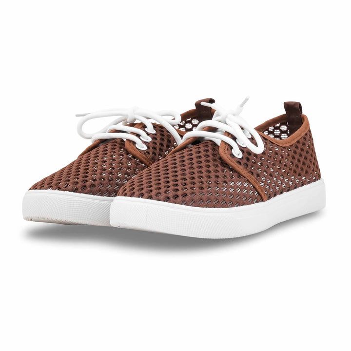 Brown Casual Sneaker For Women AT7482