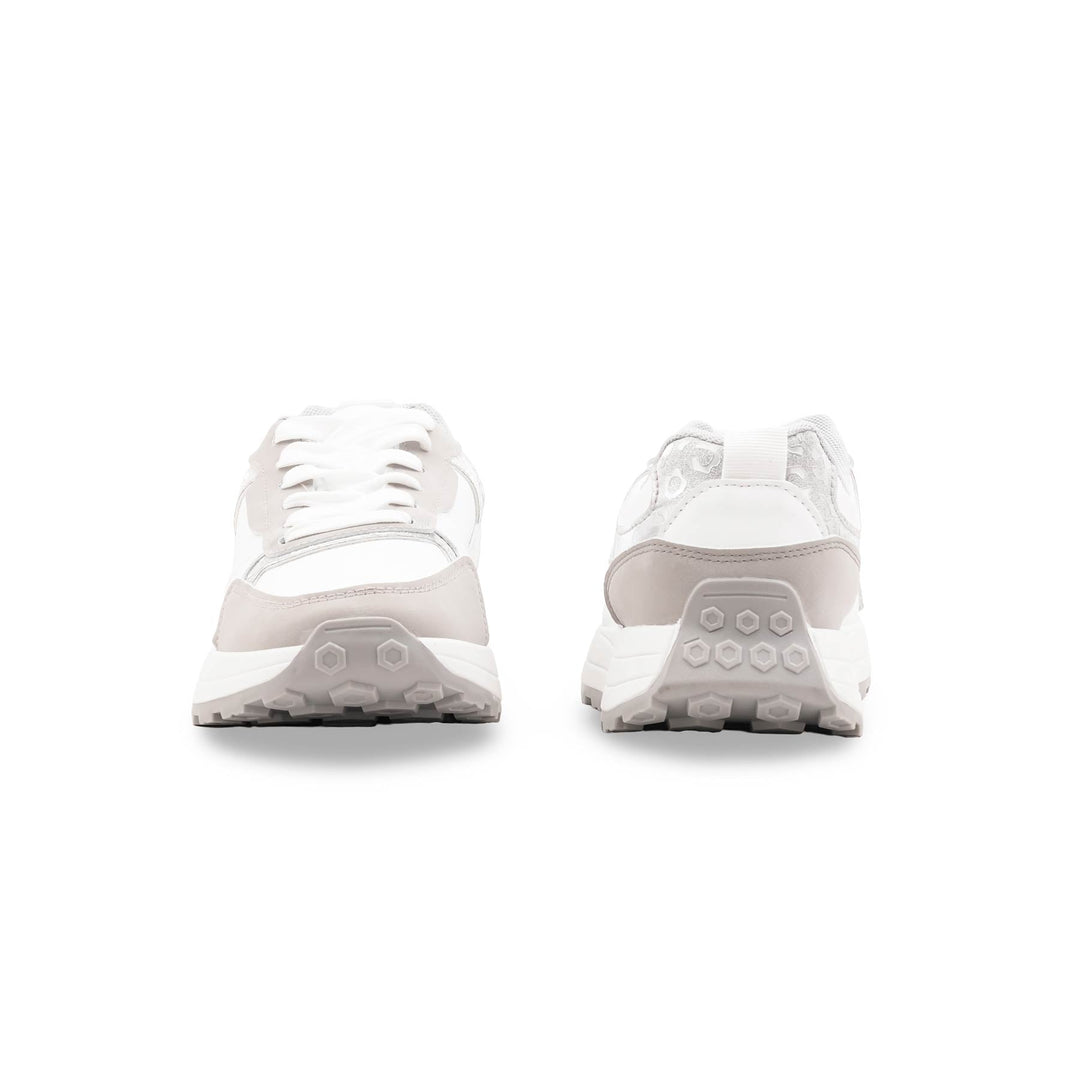 Silver Casual Sneaker For Women AT7486