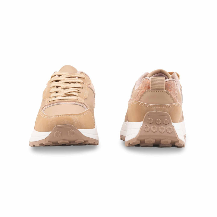 Beige Casual Sneaker For Women AT7486