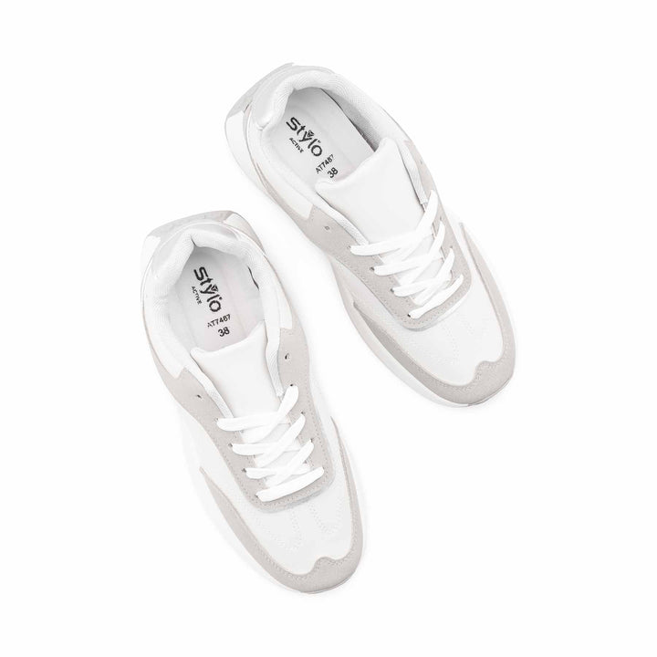 Grey Casual Sneaker For Ladies AT7487