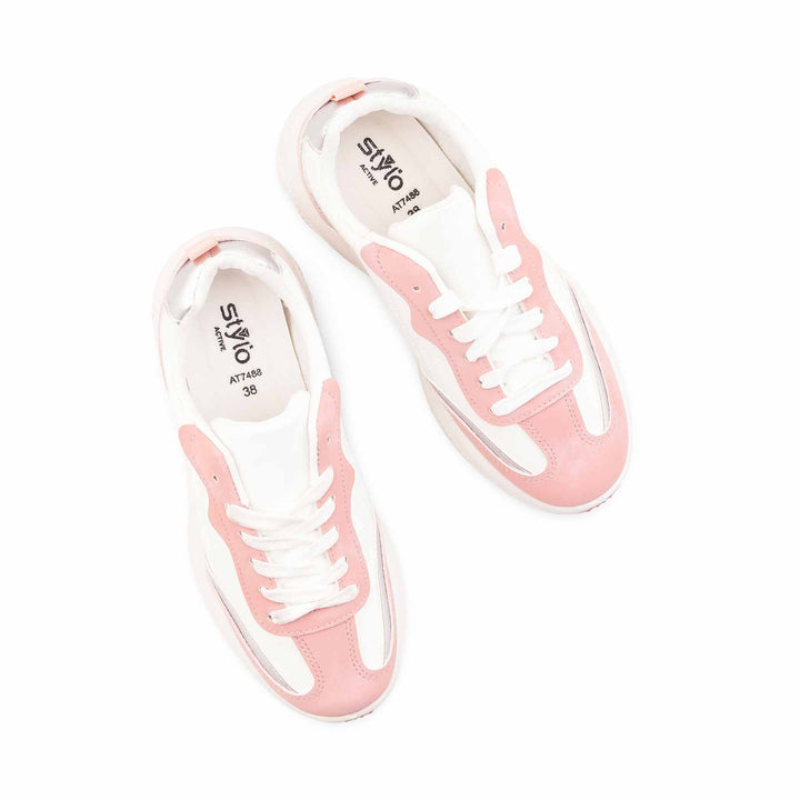 Pink Casual Sneaker For Women AT7488