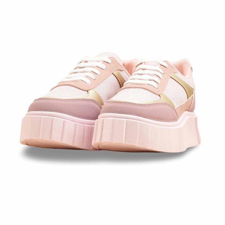 Peach Casual Sneaker For Ladies AT7491