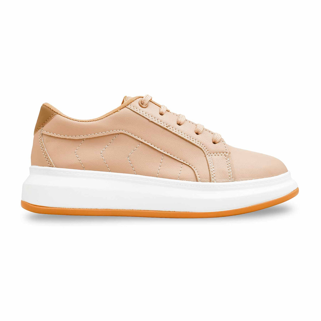 Beige Casual Women Sneaker AT7493