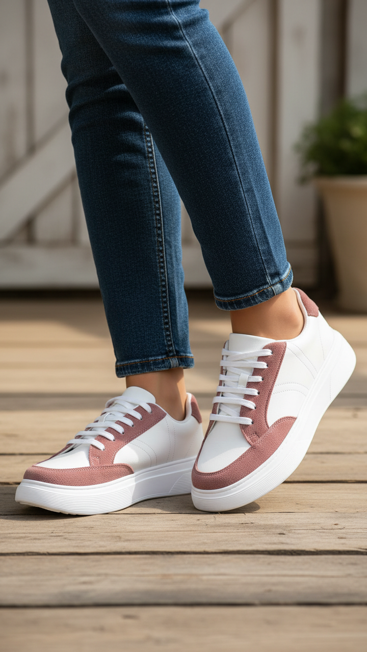 Pink Causal Sneaker For Women AT7494
