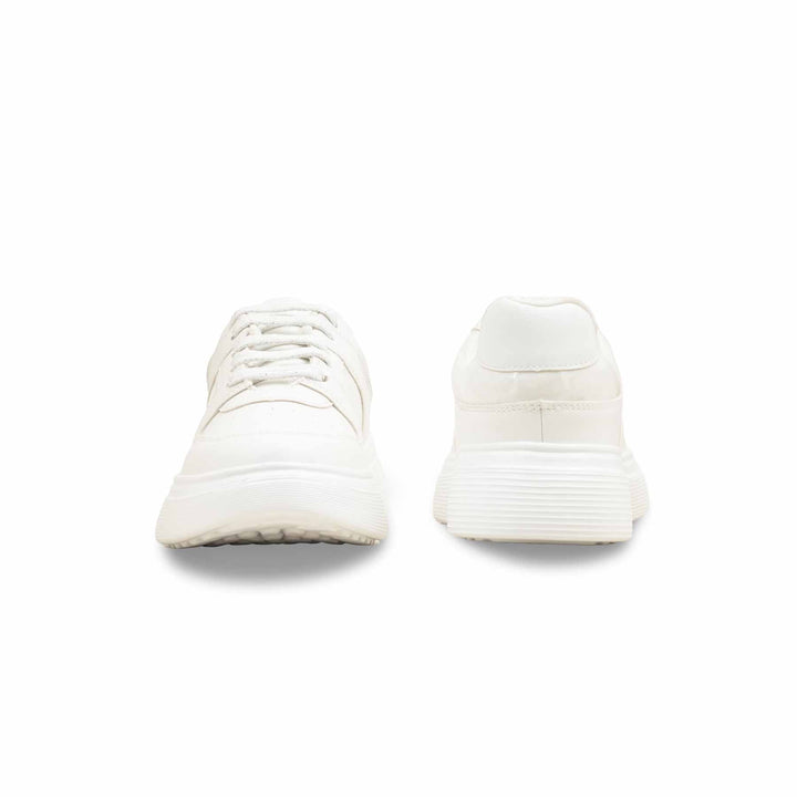 White Casual Sneaker For Women AT7498